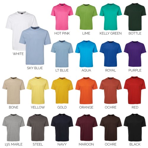 BASIC ROUNDNECK T-SHIRTS - Al Mahir Printing